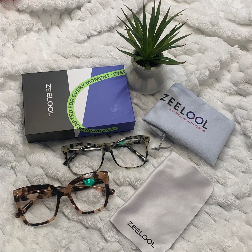 🌹 ZEELOOL Cheetah and Leopard Print Eyewear Bundle - CHECK THEM OUT!!! Like New!